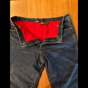 Men’s Fleece Lined Insulated Denim Jeans. Pants Waist 44 Inseam 30 Guide Gear